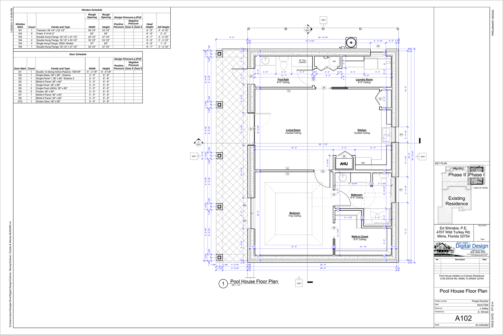 Colman Residence Floor Plan